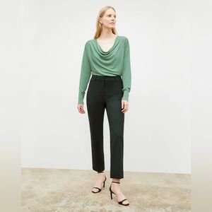 New MM Lafleur Monica Top Silk Jersey Spring Green sz XL